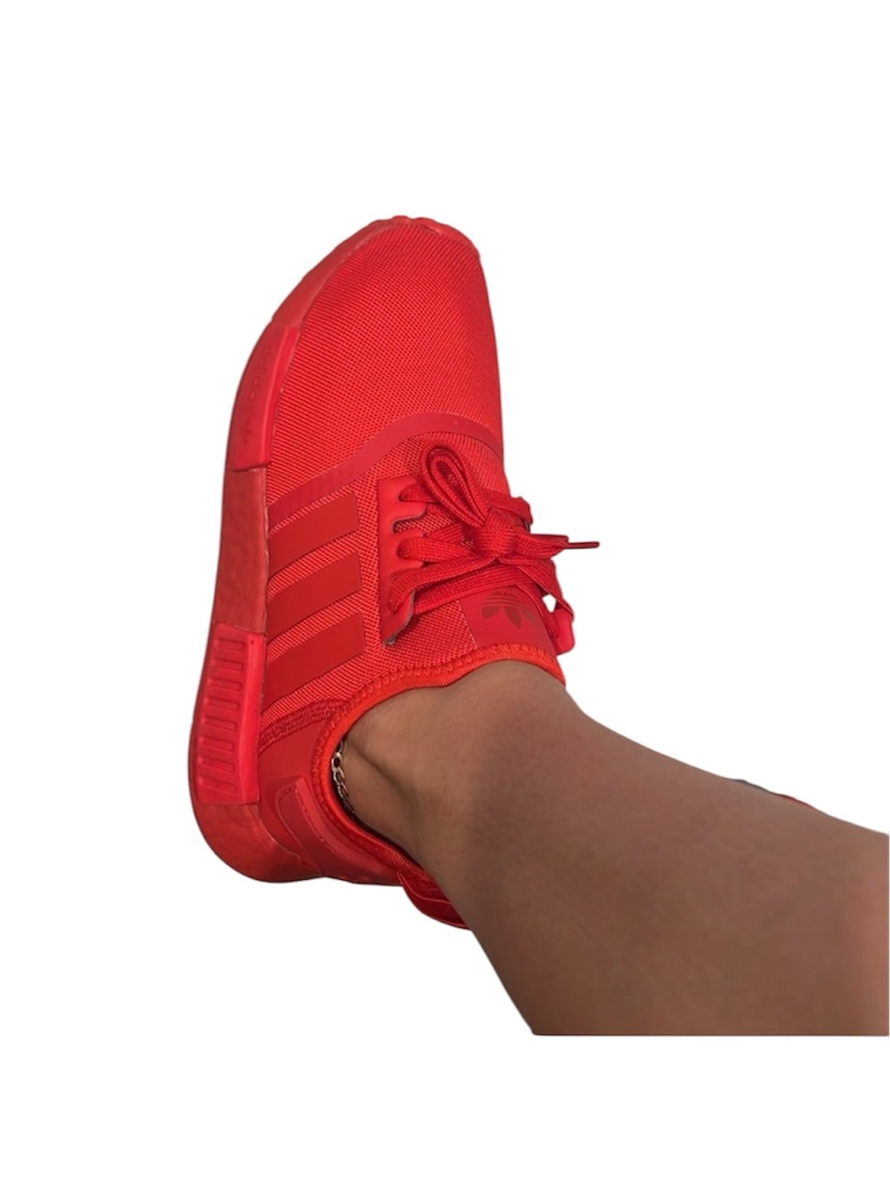 adidas Kids Red Sneakers - Picture 5 of 7